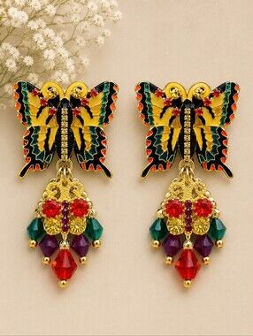 Lunch At The Ritz Summer Garden Earrings